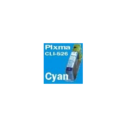 CLI526 AVEC puce: Cartouche SUDHAUS compatible couleur 9ml pour Canon. couleur au choix dans détail