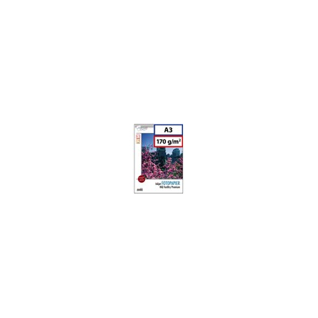 A3: papier photo 170g brillant. 100 feuilles