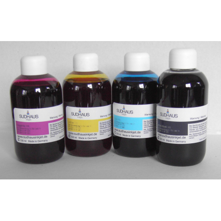 4x 100 ml encre Sudhaus   Brother