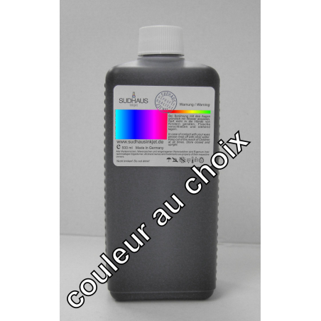 CLI521/526: 500ml:encre Sudhaus compatible Canon: couleur au choix