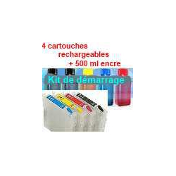 Packen Sie T0801 bis 806 plus 6x100 ml Tinte für Claria