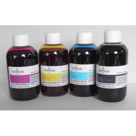 HP 364/900/901/920: 4x100 ml encre SUDHAUS (couleur au choix)