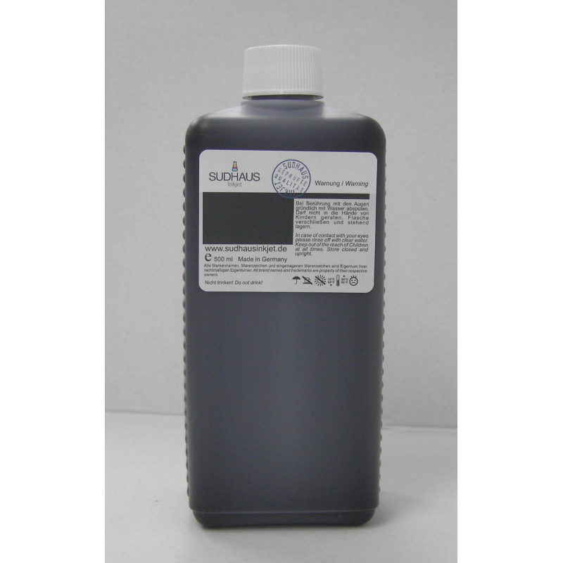 500 ml:Encre compatible Canon PGI525: noire pigmentée (la grosse) 