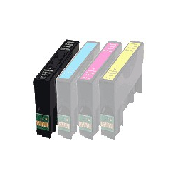 T0611-614: 4 compatibele inktcartridges