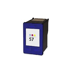 Compatibele gevulde cartridge voor HP nr. 57 3 kleuren