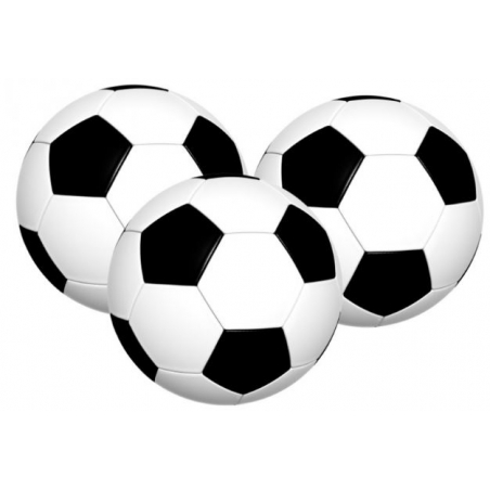 Ballon de foot sur papier azyme Ø 4 cm