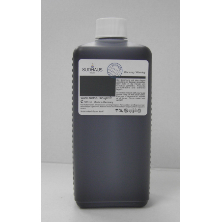 500 ml encre SUDHAUS Pigm. noire Epson ecotank