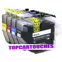 LC3217 and 3219: 4 compatible ink cartridges