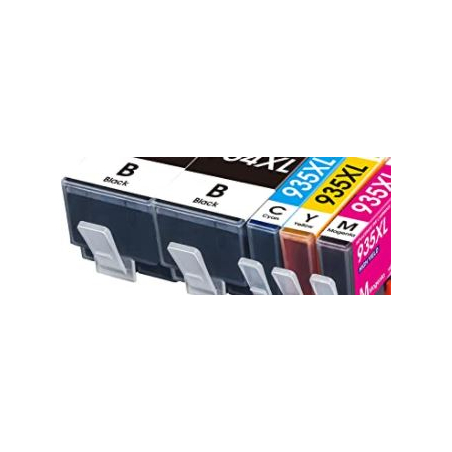 Cartouches d'encre HP934xl et 935xl pour HP officejet pro 6800/6820/6830/6230