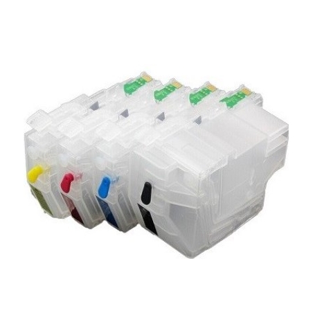 LC3219XL: 4 rechargeable cartridges with programmable chips