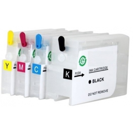 HP953xl: 4 refillable cartridges for HP