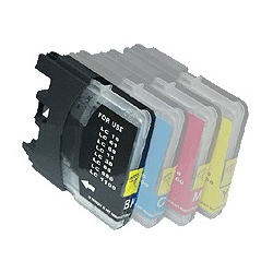 Compatibele cartridge voor Brother Nr.LC1100bk, zwart