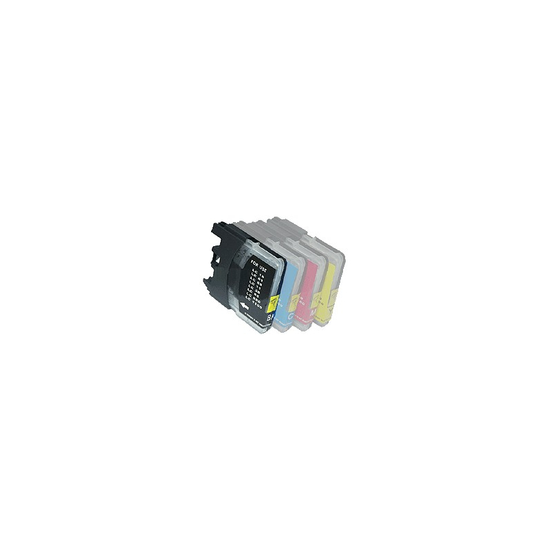 Compatible cartridge for Brother Nr.LC1100bk, black