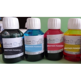 Brother pigmented 4x 100 ml