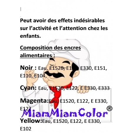 500ml lebensmittel für Canon(farbe zur auswahl)