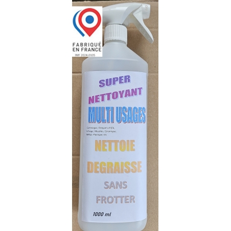 Super Multi-purpose cleaner without rubbing