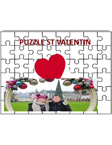 St Valentin: Puzzle 48 pièces