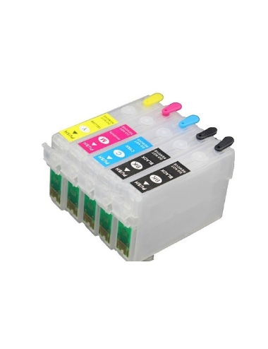 T1281 a 1284: 4 cartuchos compatibles con Epson