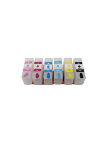 T0801 to 806 full cartridges t0801 to T0806