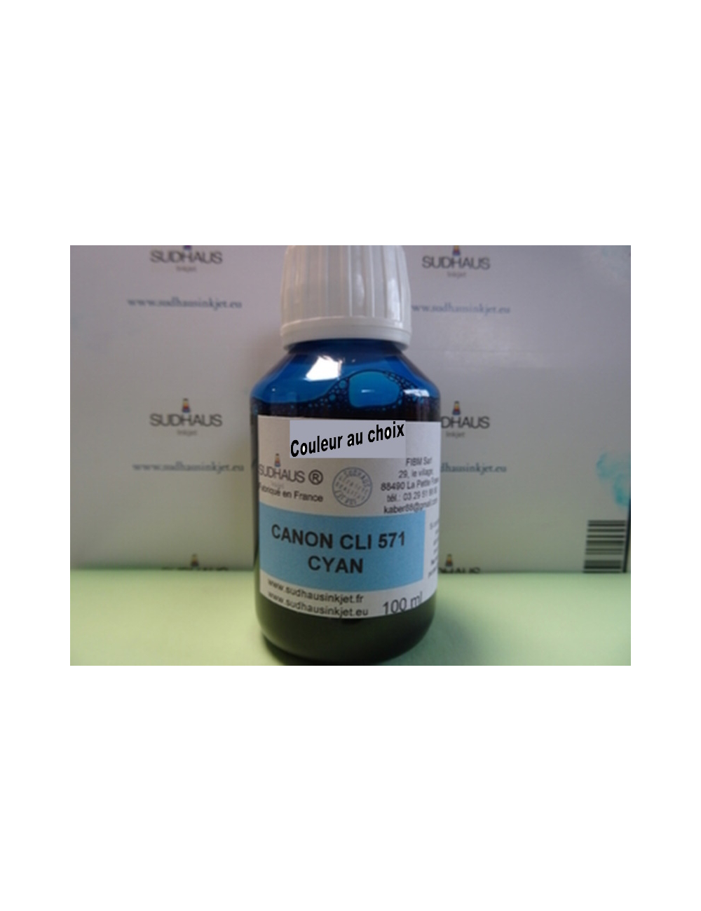 100ml encre SUDHAUS pour Canon cli551