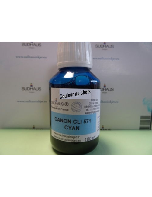 100ml encre SUDHAUS pour Canon  cli551
