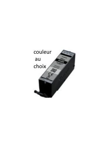 PGI580/CLI581XXL: cartouche compatible (couleur au choix