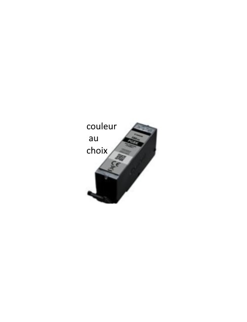 PGI580/CLI581XXL: cartouche compatible (couleur au choix