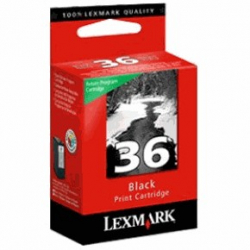 Nr.36A schwarz. Tintenpatrone für Lexmark Nr.36